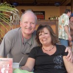 Gary and Estelle at Rick's Cafe in Negril